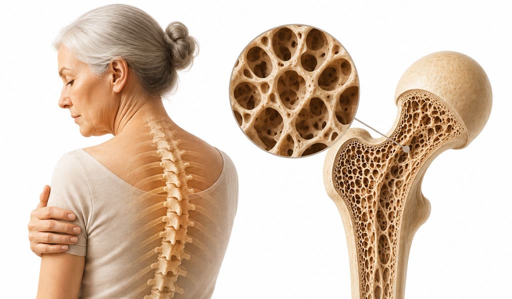 5 consejos para prevenir el desarrollo de la osteoporosis en la menopausia