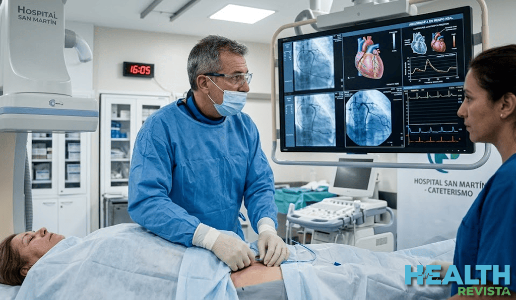 Takotsubo vs. Infarto tradicional: El cateterismo que revela arterias coronarias limpias